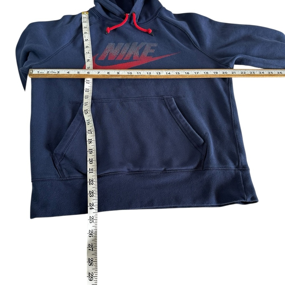 Nike Woman’s Navy Pullover Hoodie Sweatshirt Sportwear, Casual Sz Small P - Picture 4 of 12